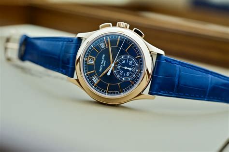 patek philippe blue charlie|Patek Philippe blue dial.